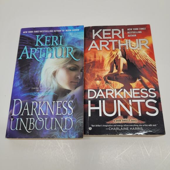 Dark Angels Complete Set Keri Arthur and Beneath A Darkening Moon 8 Book Lot - Picture 2 of 13